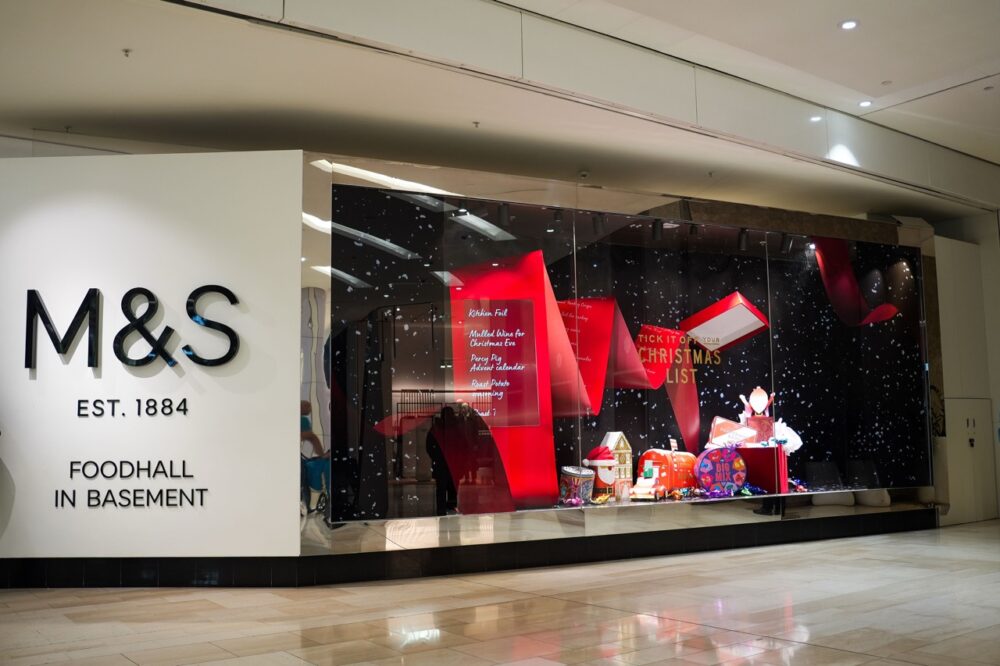 London’s 2025 Christmas Windows 127 MS White City Whippet Large