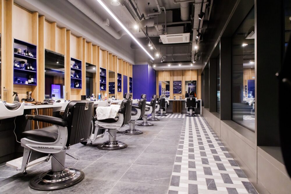 Murdock Barbers Broadgate Central Interior