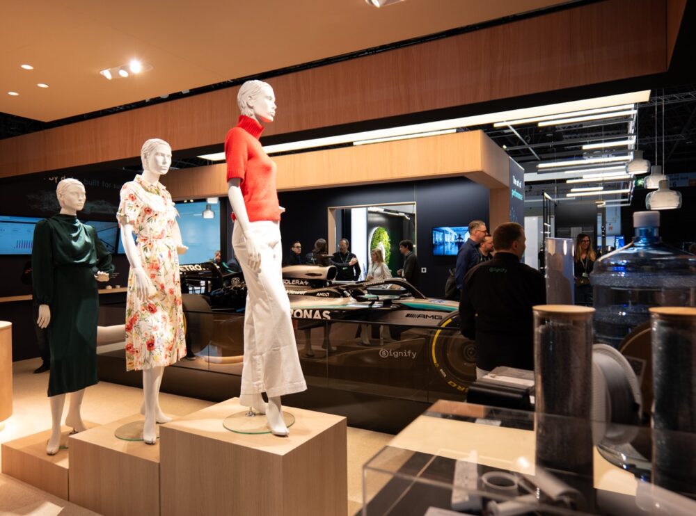 Modern circular lighting experiences showcased at EuroShop 2026 
