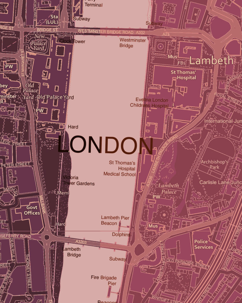 ATADesigns Boutique Maps for Ineriors