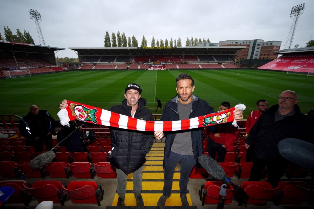 From Lochgilphead To Wrexham (Via Hollywood) 1 Rob McElhenney Ryan Reynolds Wrexham AFC higher res44 Large