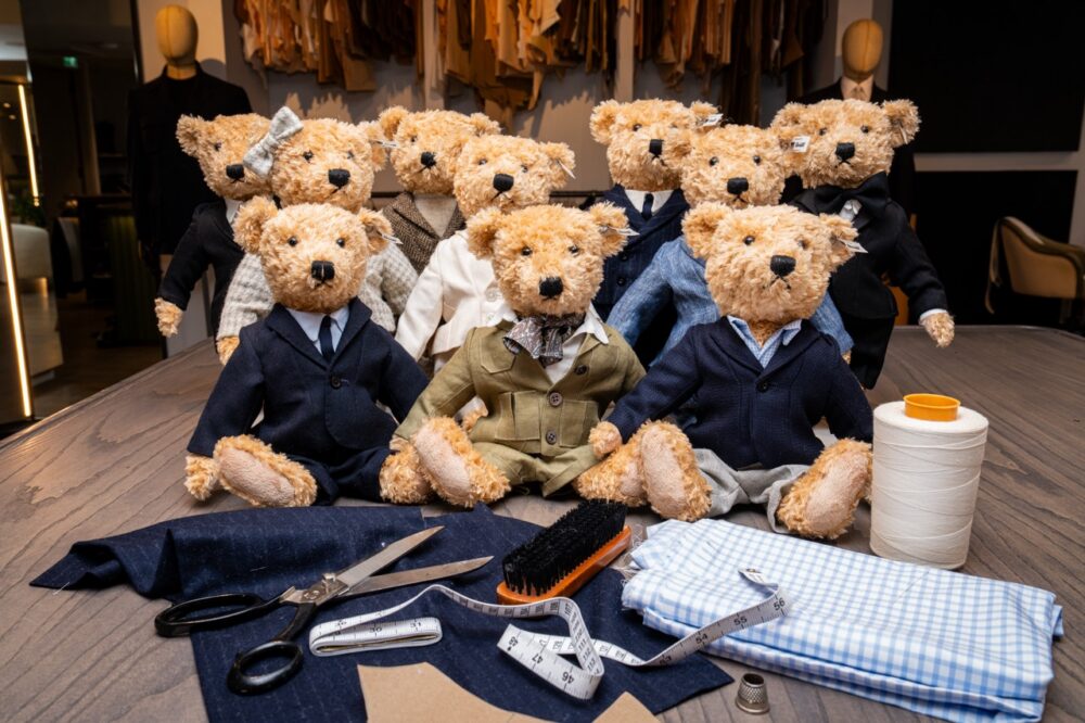 Hamleys Unveils Savile Row Teddy Bear Collection 1 Group Shot1 Large